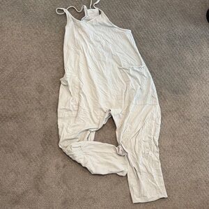 FP Movement by Free People Light Gray Jumpsuit